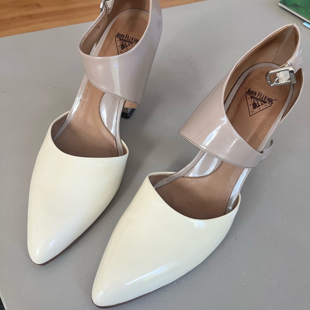 John Fluevog Pointed Toe Heels Shoes